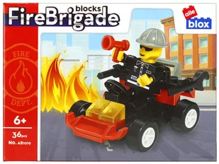 ALLEBLOX Klocki konstrukcyjne Straż - Klocki - miniaturka - grafika 4