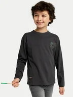 Bluzki damskie - Mayoral Bluzka 7089 Szary Regular Fit - miniaturka - grafika 1