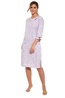 Bielizna nocna - Cornette Stella2 734/325 damska koszula nocna plus size - miniaturka - grafika 1