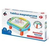 Tablice dla dzieci - Askato Tablica magnetyczna na nóżkach - miniaturka - grafika 1