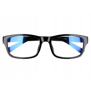 Prostokątne a'la Nerdy zerówki z Antyrefleksem okulary z filtrem ST1202B - Okulary korekcyjne, oprawki, szkła - miniaturka - grafika 1