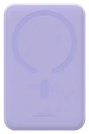Powerbanki - Baseus Powerbank indukcyjny Qi, USB-C, Magnetic Mini, do MagSafe, 20 000mAh, 20W, fioletowy - miniaturka - grafika 1