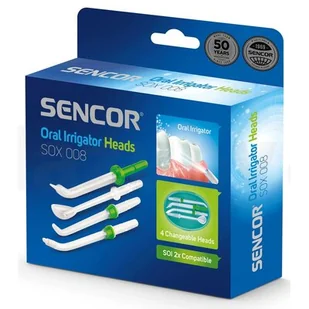 Sencor Końcówka  SOX 008 do irygatora 4szt 41009644 - Końcówki do irygatorów - miniaturka - grafika 1