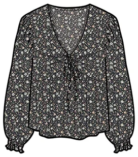 Pepe Jeans BRAIDA bluzka damska, wielokolorowa, L, multi, L - Bluzki damskie - miniaturka - grafika 1