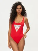 Stroje kąpielowe - Guess Strój kąpielowy E4GJ48 LY00K Czerwony - miniaturka - grafika 1