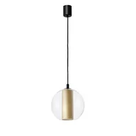 Lampy sufitowe - Kaspa Kulista lampa wisząca MERIDA 11095107 nowoczesny żyrandol nad stół - miniaturka - grafika 1
