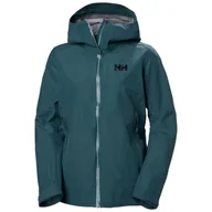 Kurtki i kamizelki sportowe damskie - Helly Hansen Blaze 3L, kurtka hard shell, damskie, ciemnozielony - miniaturka - grafika 1