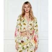 Bluzki damskie - GUESS Bluzka COLETTE | Cropped Fit - miniaturka - grafika 1