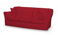 Pokrowce na meble - Dekoria Pokrowiec na sofę Tomelilla 3-osobową nierozkładaną czerwony 194 x 80 x 76 cm Etna 644-705-60 - miniaturka - grafika 1