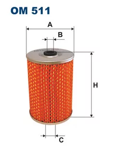 FILTRON OM511 - Filtry oleju - miniaturka - grafika 1