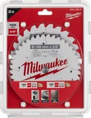 Tarcze do pił - Milwaukee Cutting disc 165x15.87mm, 24 teeth, 40 teeth. for battery tool 4932471311, 4932471312 2PCS. - miniaturka - grafika 1