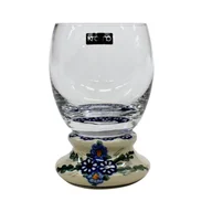 Szklanki - Ceramiczny szklanka do whisky Ceramika Bolesławiec - miniaturka - grafika 1
