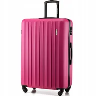 Walizki - Duża walizka podróżna na kółkach RYANAIR WIZZAIR 94L twarda XXL ZAGATTO - miniaturka - grafika 1