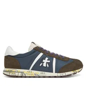 Sneakersy męskie - Sneakersy Premiata Lucy Var 7252 Khaki - miniaturka - grafika 1