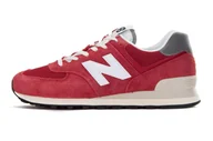 Sneakersy męskie - New Balance, Sneakersy męskie, Czerwone, 574,  rozmiar 45 - miniaturka - grafika 1