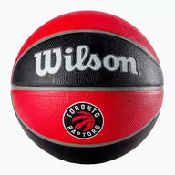 Koszykówka - Piłka do koszykówki Wilson NBA Team Tribute Toronto Raptors red rozmiar 7 - miniaturka - grafika 1