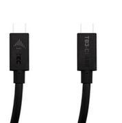 Kable - Kabel I-tec USB Type-C – USB Type-C Thunderbolt 3 PD 100W 1.5 m Black (8595611703362) - miniaturka - grafika 1