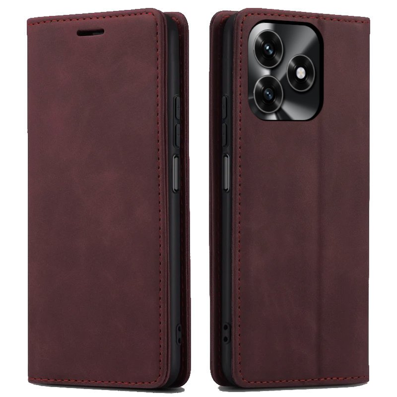 Etui do Honor X5C Plus PORTFELOWE SKÓRZANE ZAMYKANE NA KLAPKĘ