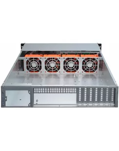 Inter-Tech 2U 2406, server housing (black, 2 height units) - Obudowy komputerowe - miniaturka - grafika 1