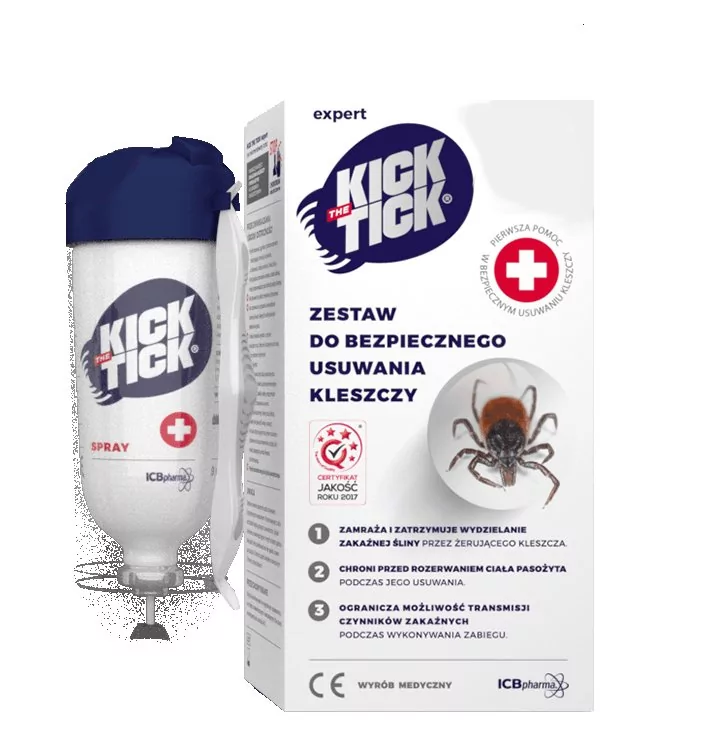 ICB PHARMA Zestaw do bezpiecznego usuwania kleszczy KICK THE TICK EXPERT KTTZEST (9082822)