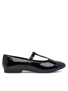 Tommy Hilfiger Baleriny Ballerina T3A3-34000-0774 D Czarny - Buty dla dziewczynek - miniaturka - grafika 1