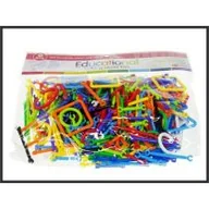 Klocki - Hipo Klocki słomki patyczki 293 elementy 300Y-20 - miniaturka - grafika 1