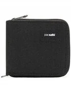 Portfele - Pacsafe RFIDsafe Zip Around Wallet schwarz - miniaturka - grafika 1