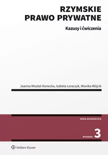 Rzymskie prawo prywatne. Kazusy i ćwiczenia - E-booki - prawo - miniaturka - grafika 1