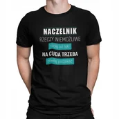 Koszulki męskie - KOSZULKA DLA NACZELNIKA PREZENT - miniaturka - grafika 1