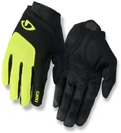 Rękawiczki rowerowe - Giro Rękawiczki rowerowe Bravo Gel LF black highlight yellow r. M GR-7085660 - miniaturka - grafika 1