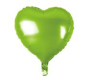 Balony i akcesoria - GoDAN Balon foliowy 18" na urodziny, Serce zielone BFOL/7104-5 - miniaturka - grafika 1