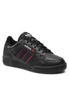Buty dla dziewczynek - Adidas Buty Continental 80 Stripes J FY2698 Czarny - miniaturka - grafika 1