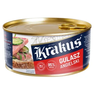 Krakus Konserwa gulasz angielski 300g - Pasztet i przetwory mięsne - miniaturka - grafika 1