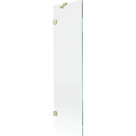 Parawany nawannowe - Mexen Lunar parawan nawannowy 1-skrzydłowy 50 x 150 cm, transparent, złoty szczotkowany - 897-050-000-55-00 - miniaturka - grafika 1
