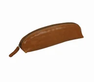 Piórniki - Flying Spirit Læderpenalhus Oval Cognac 18x4x4cm - miniaturka - grafika 1
