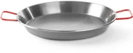 Patelnie - Patelnia do paelli okrągła stalowa z uchwytami śr. 380x120 mm Patelnia do paelli okrągła stalowa z uchwytami śr. 380x120 mm - miniaturka - grafika 1