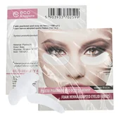 Pozostałe akcesoria kosmetyczne - Płatki pod oczy do henny z pianki 100szt - miniaturka - grafika 1