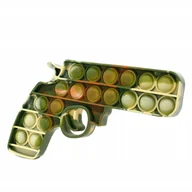 Zabawki sensoryczne - PUSH BUBBLE POP IT Pistolet ZABAWKA ANTYSTRESOWA - miniaturka - grafika 1