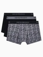 Majtki męskie - Emporio Armani Underwear Komplet bokserek M000260AF10800 Czarny - miniaturka - grafika 1