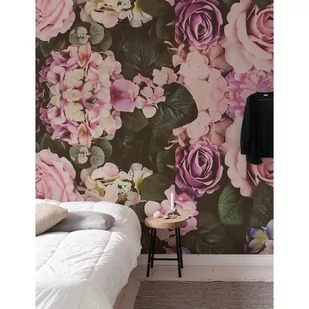 Tapeta flizelinowa Barokowe kwiaty 250x104 + klej - Tapety - miniaturka - grafika 1