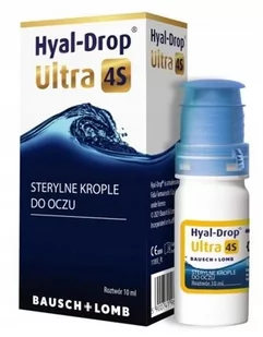 BAUSCH HEALTH Hyal Drop Ultra 4S, krople do oczu, 10 ml - Krople do oczu - miniaturka - grafika 1