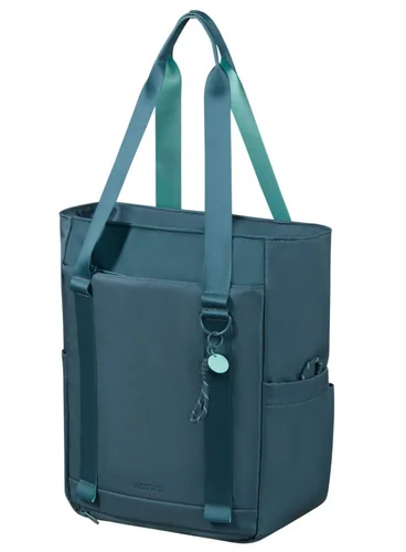 Torba / plecak miejski American Tourister Minima 14,1'' Tote Bag - totally teal