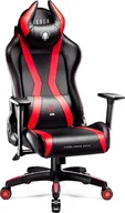 Fotele gamingowe - Diablo Chairs X-Horn 2.0 czerwony - miniaturka - grafika 1