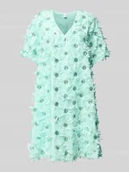 Sukienki - Sukienka koktajlowa z cekinami model ‘ABELONE’ - miniaturka - grafika 1