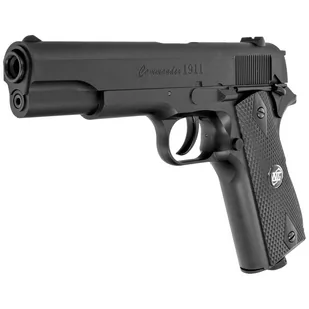 Pistolet wiatrówka WinGun Colt 1911 Commander Black 4.5 mm, CO2 - Wiatrówki pistolety - miniaturka - grafika 2