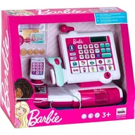 Zabawy w naśladowanie dorosłych - Klein 9339 Kasa sklepowa ze skanerem Barbie - miniaturka - grafika 1