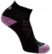 Skarpety termoaktywne - Smartwool W'S Hike Light Cushion Ankle Socks, 001 black, L - miniaturka - grafika 1