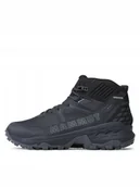 Buty trekkingowe męskie - Mammut Trekkingi Sertig II Mid Gtx Gore-tex 3030-04830-0001-1080 Czarny - miniaturka - grafika 1