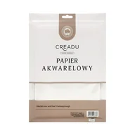 Podobrazia, bloki, papiery - Creadu, Papier do akwareli rough, 300 gsm, 100% bawełna 190 x 260 mm, 10 sztuk - miniaturka - grafika 1