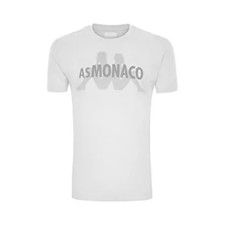 Koszulki męskie - Kappa AVLEI MONACO T-Shirt męski biały biały 14 Jahre 31152SW_A01_14Y - grafika 1